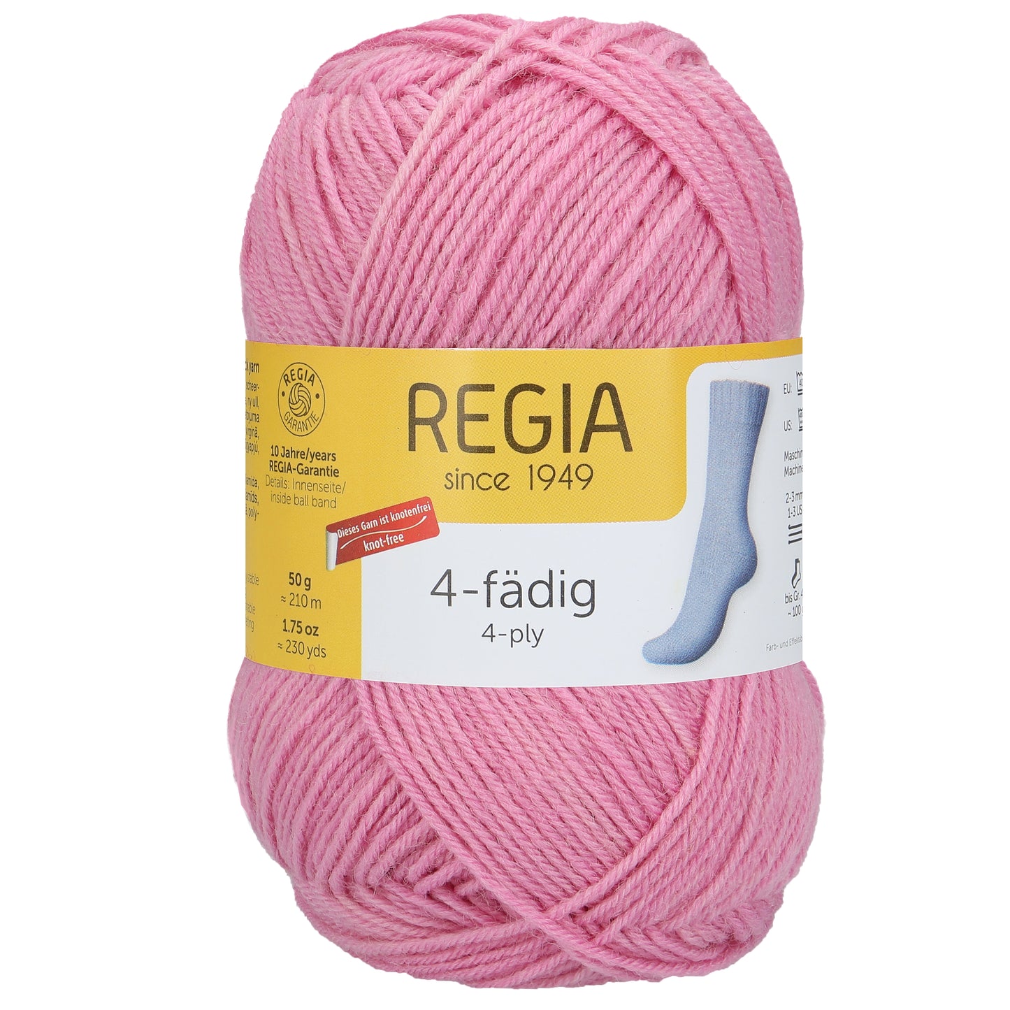 Sockengarn "Regia" in der Farbe Blush