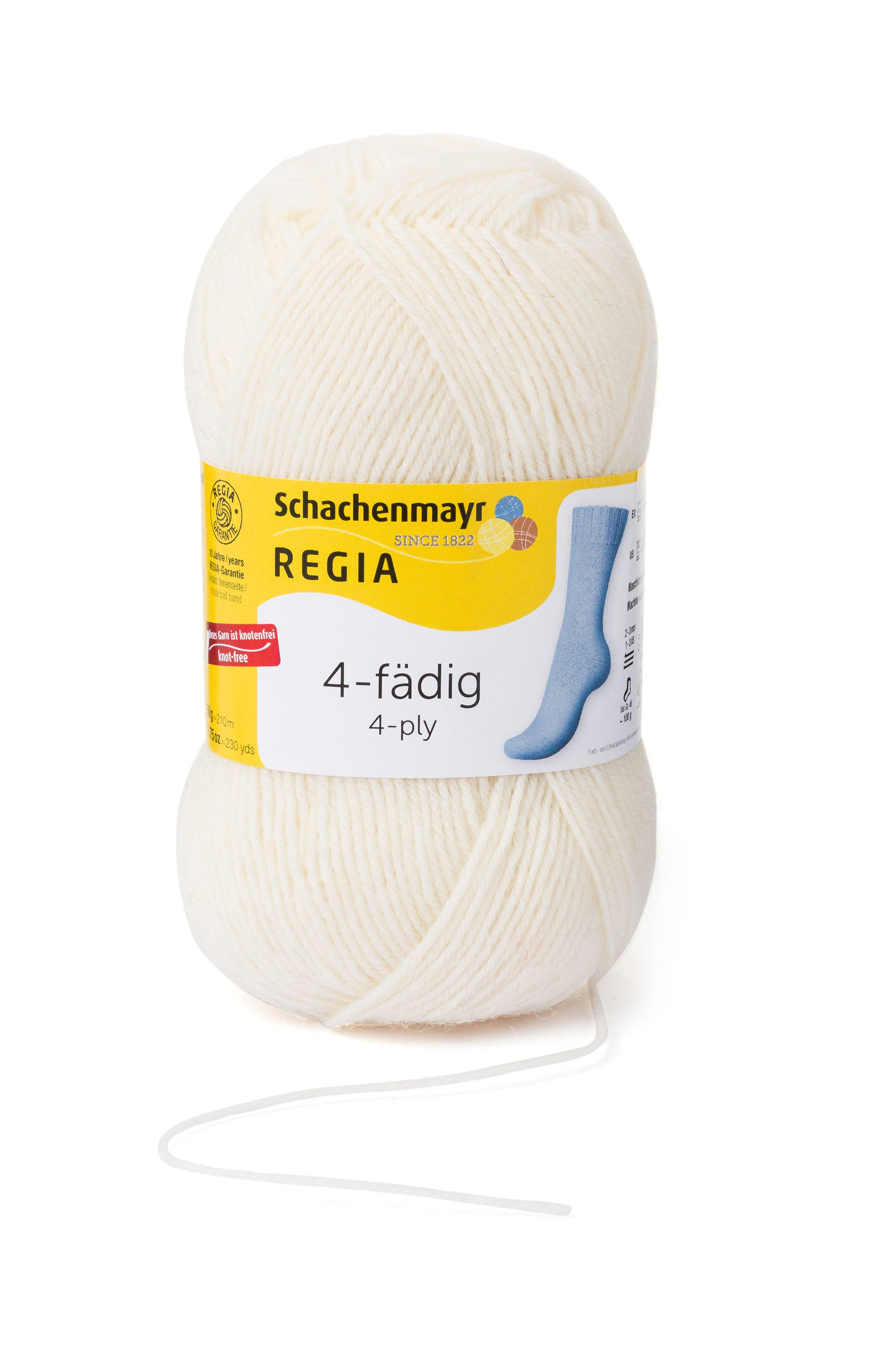 Sockengarn "Regia" in der Farbe Natur