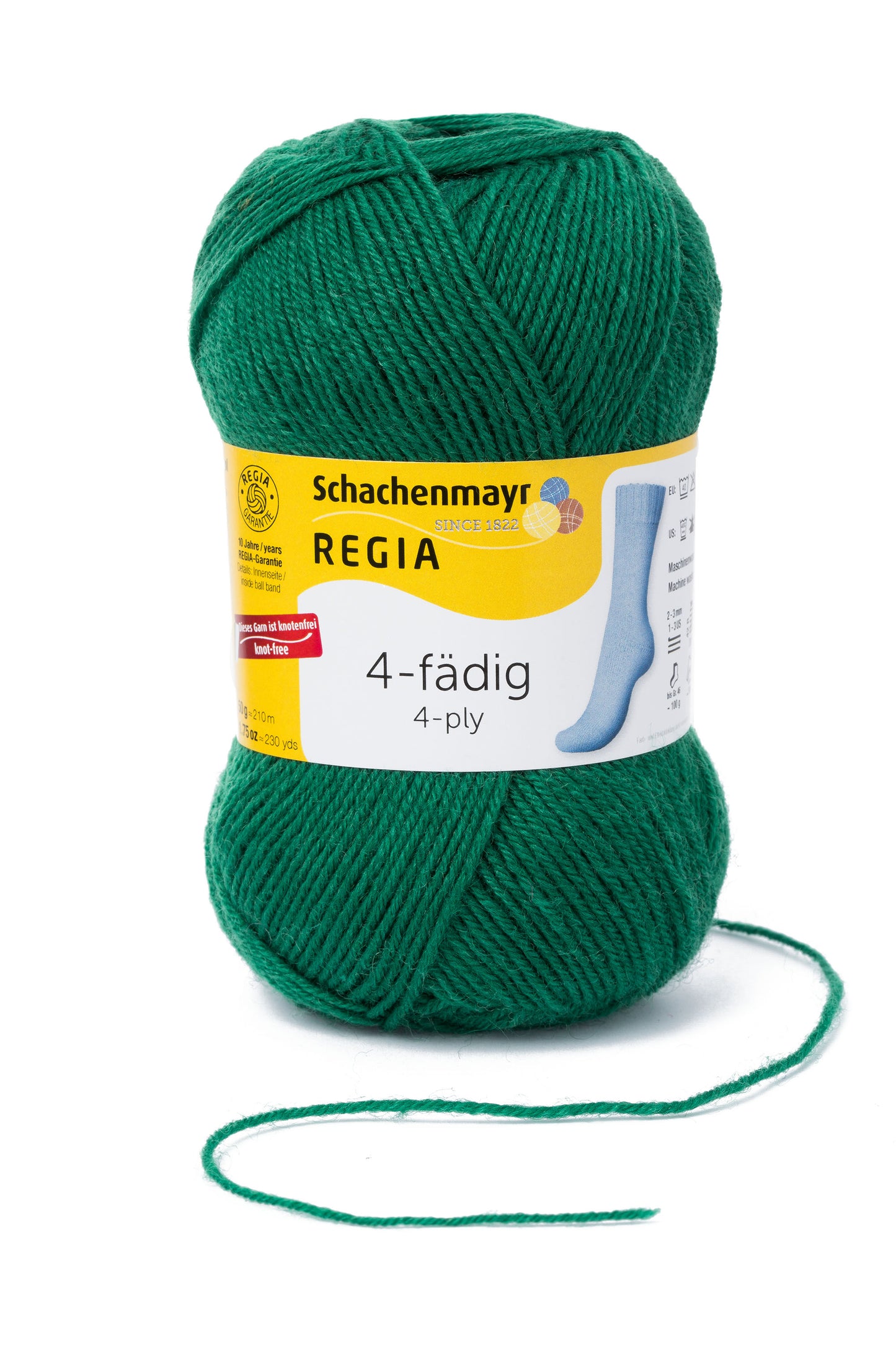 Sockengarn "Regia" in der Farbe Blatt