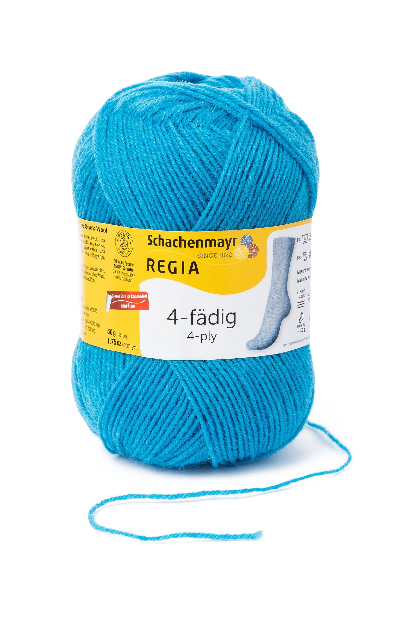 Sockengarn "Regia" in der Farbe Aqua-Fresh