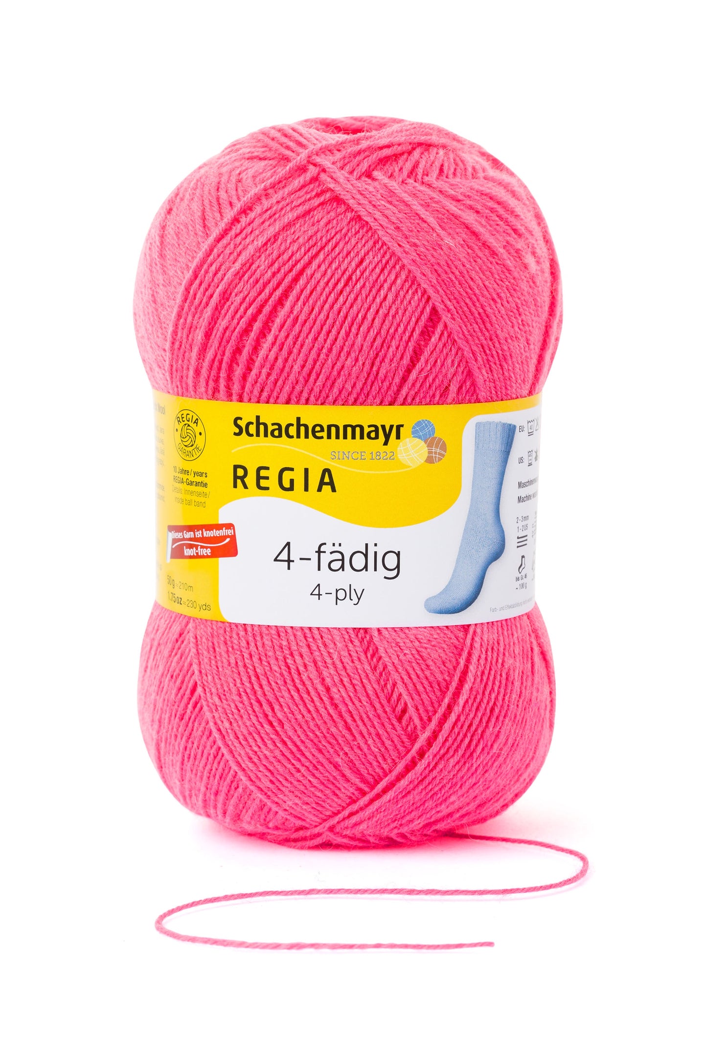 Sockengarn "Regia" in der Farbe Pink-Lady