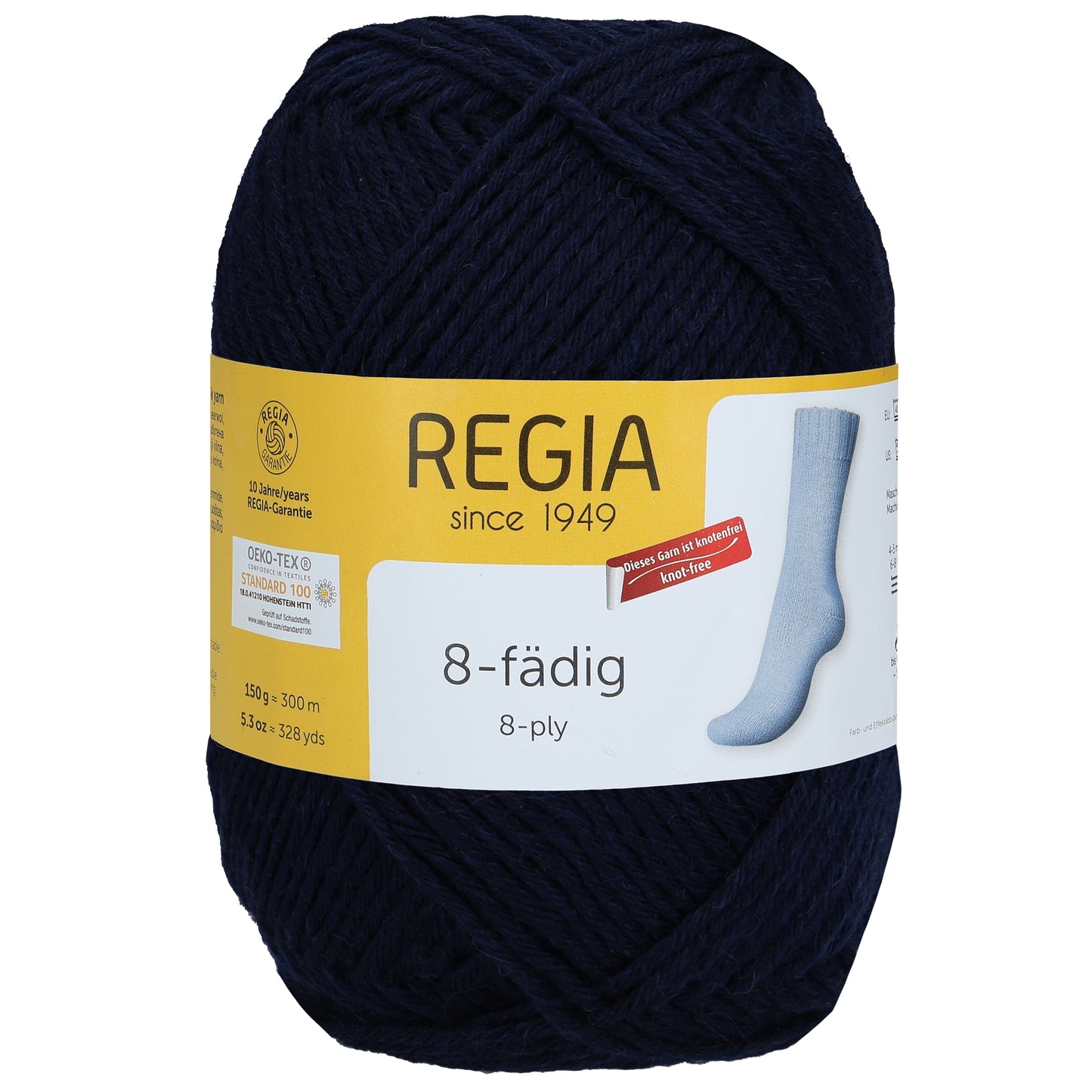 Sockengarn "Regia" in der Farbe Marine