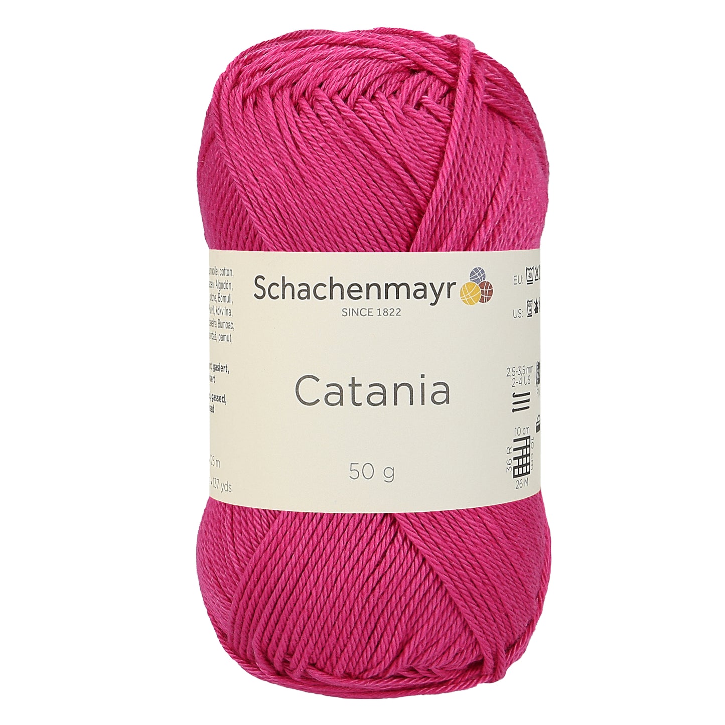 Sommergarn "Catania" in der Farbe Cyclam