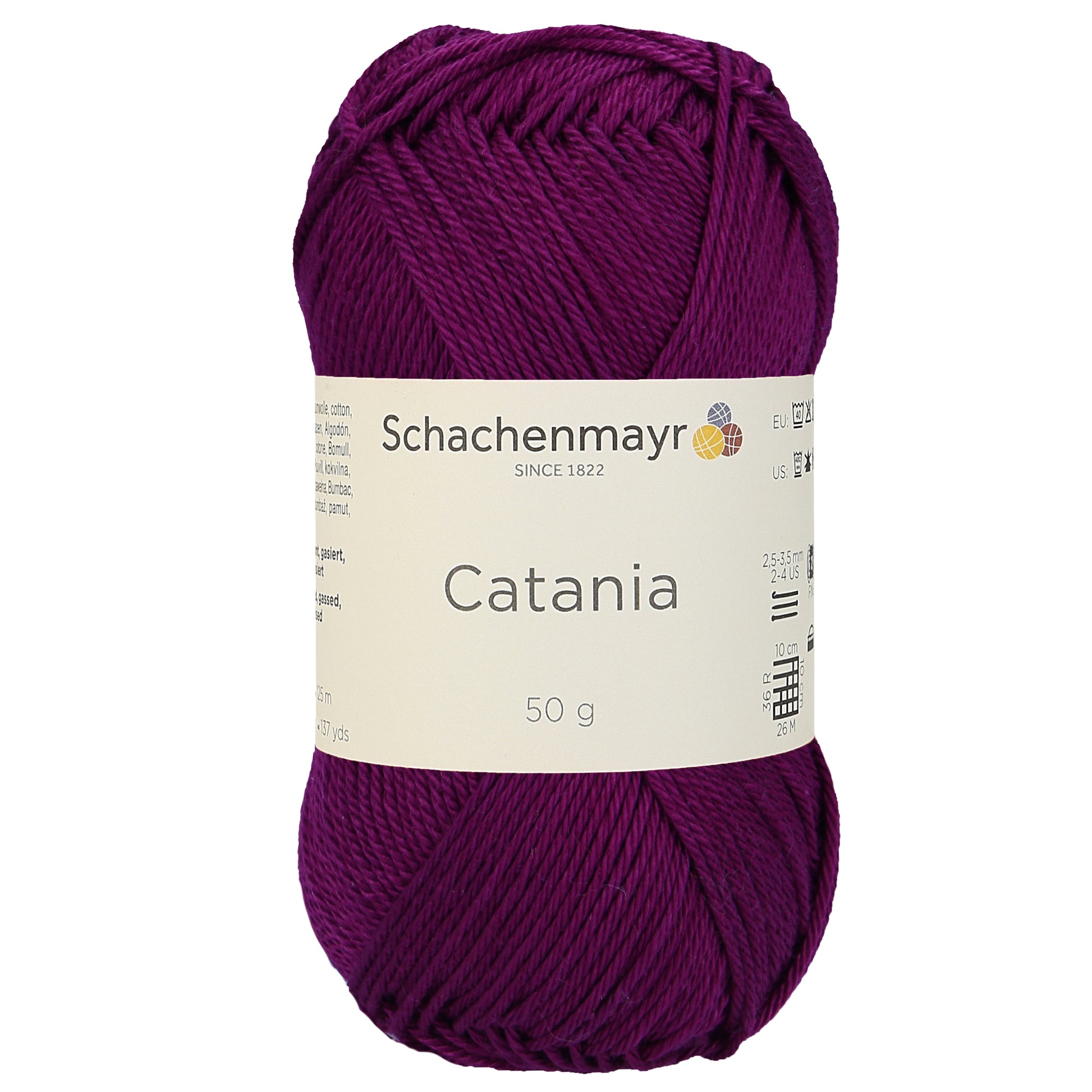 Sommergarn "Catania" in der Farbe Fuchsia