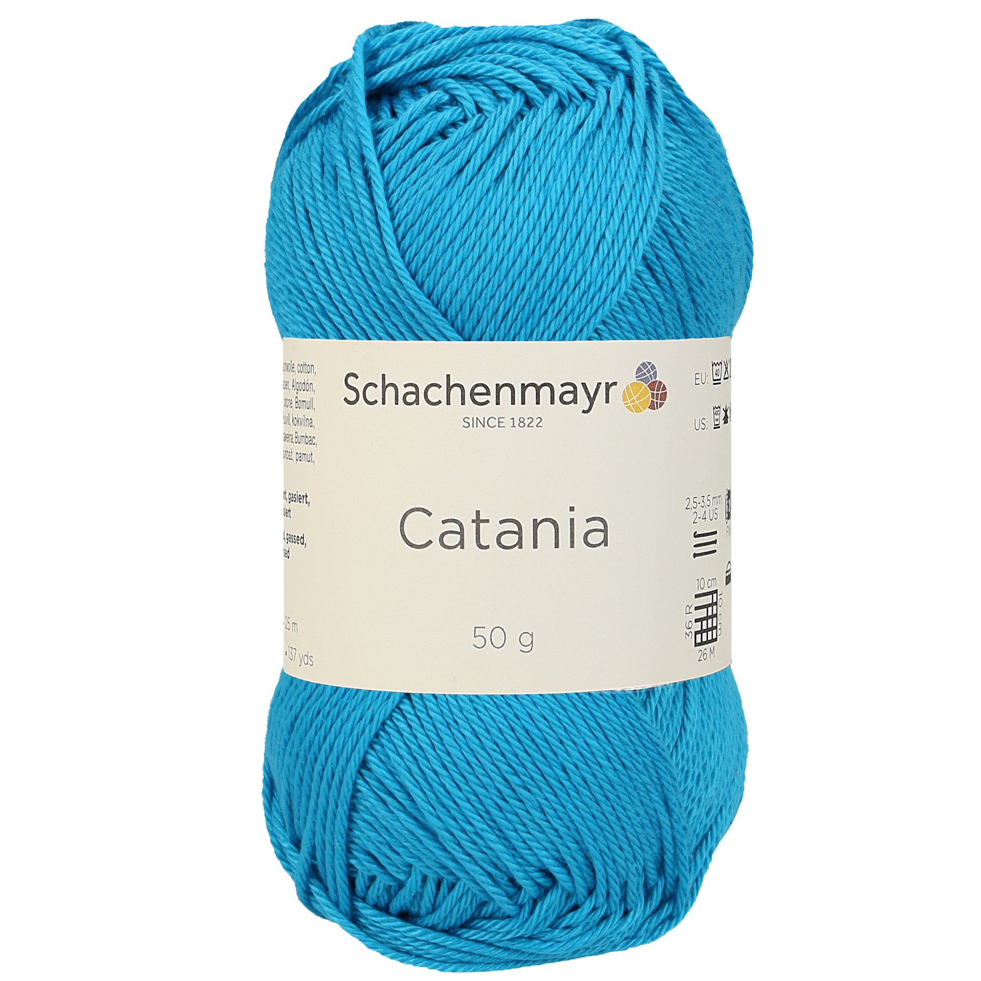 Sommergarn "Catania" in der Farbe Pfau