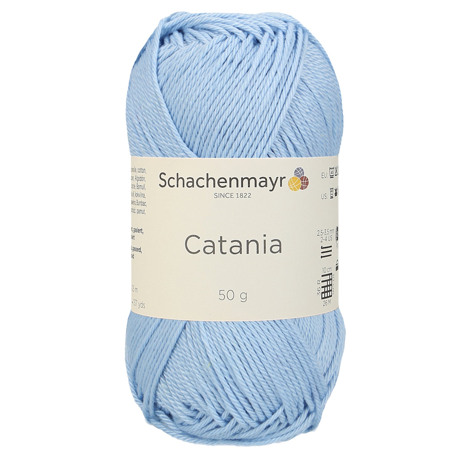 Sommergarn "Catania" in der Farbe Hellblau