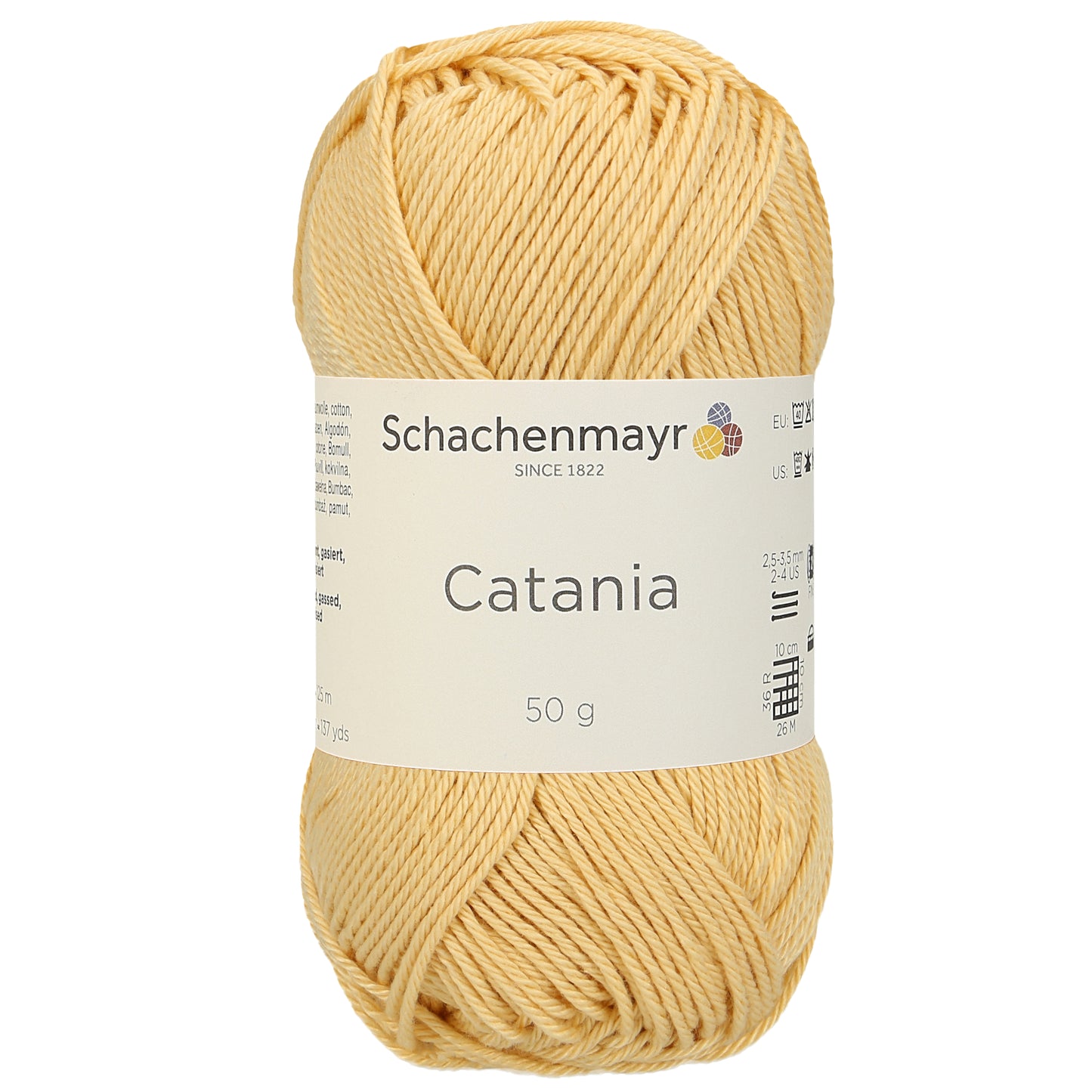 Sommergarn "Catania" in der Farbe Honig