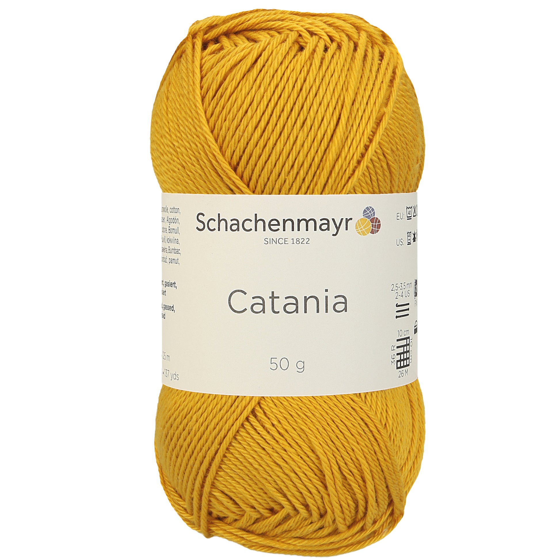 Sommergarn "Catania" in der Farbe Gold