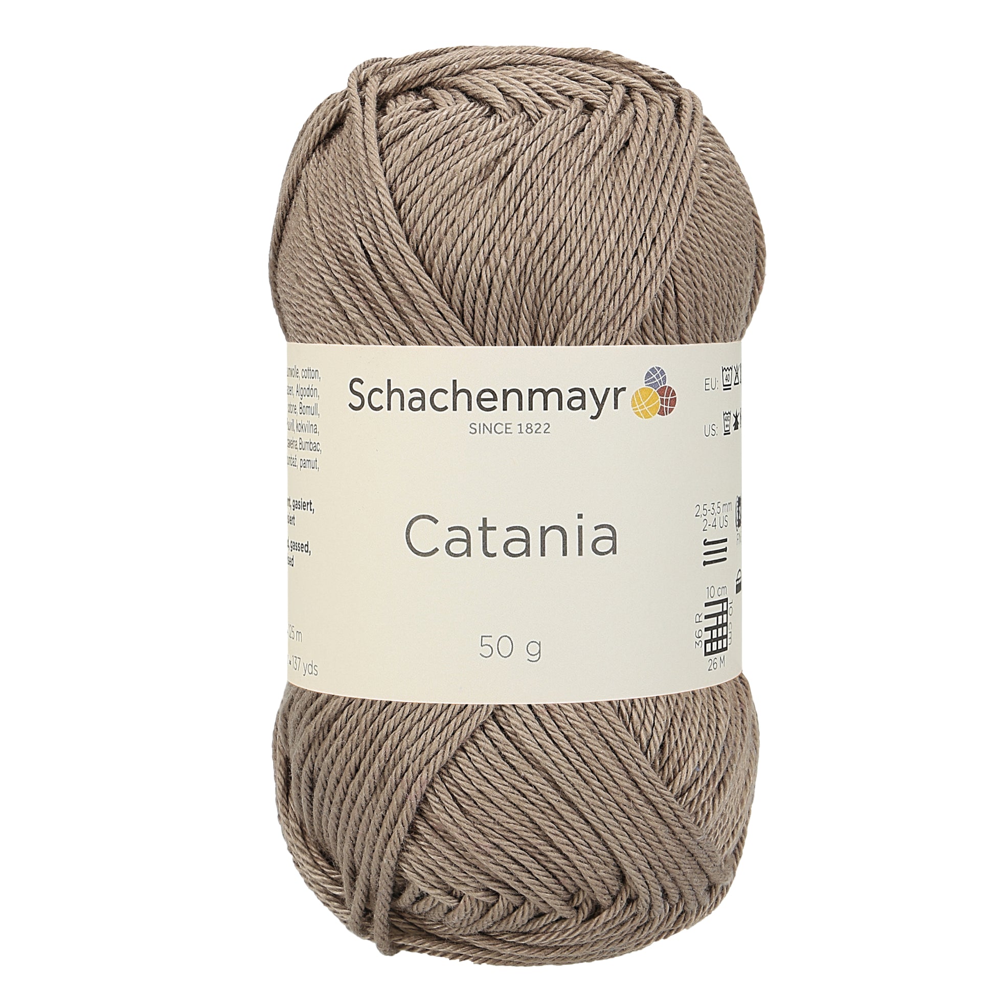 Sommergarn "Catania" in der Farbe Taupe