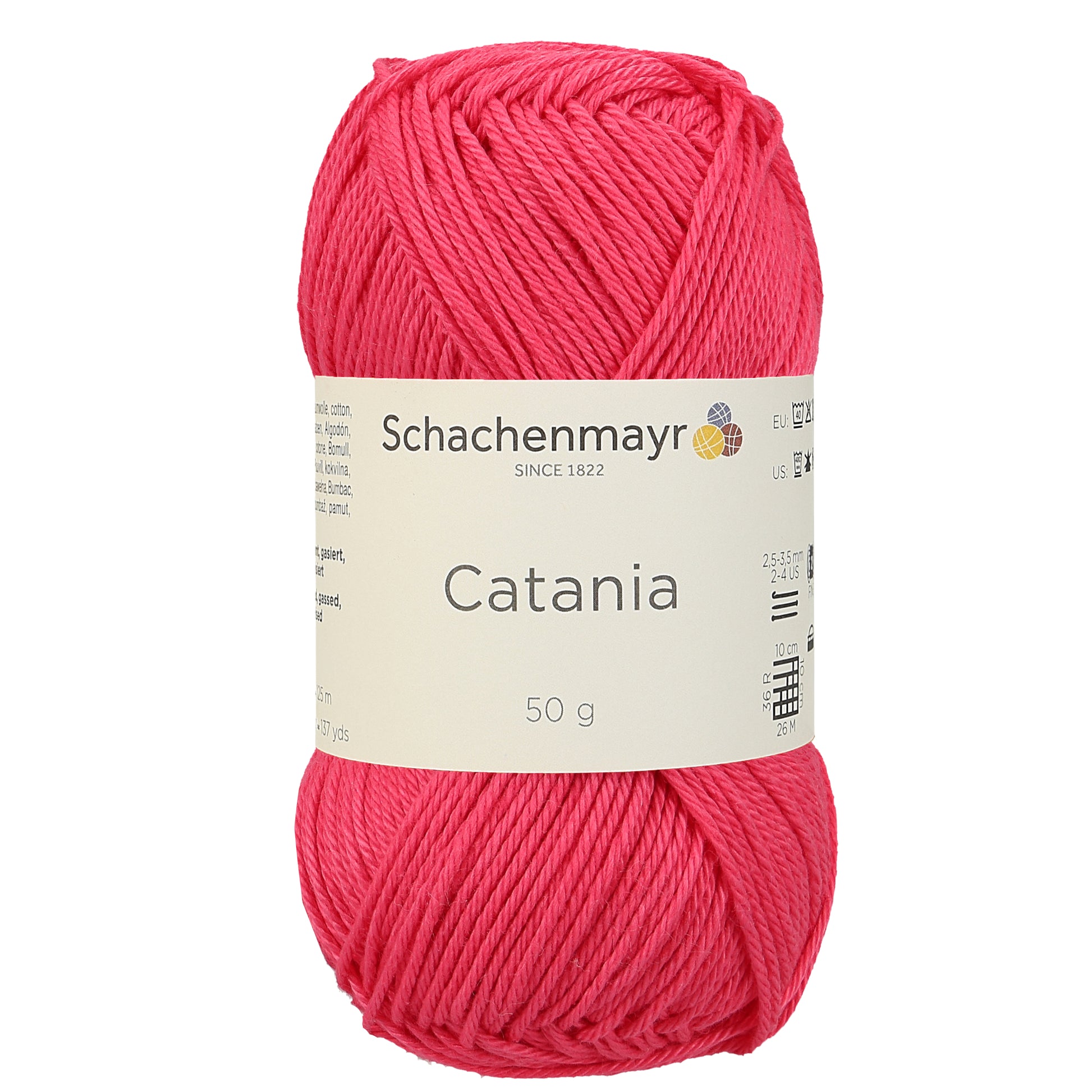 Sommergarn "Catania" in der Farbe Himbeer