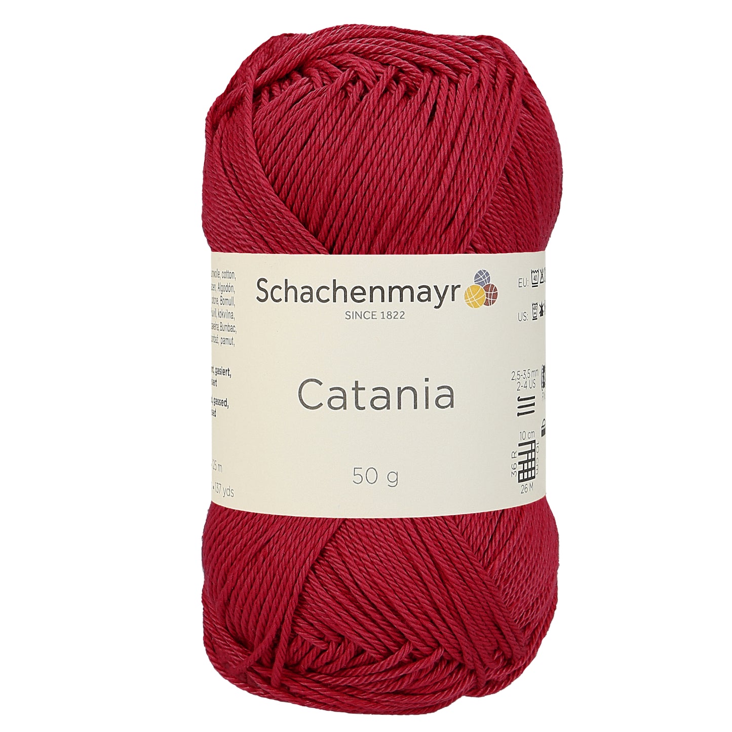 Sommergarn "Catania" in der Farbe Erdbeere