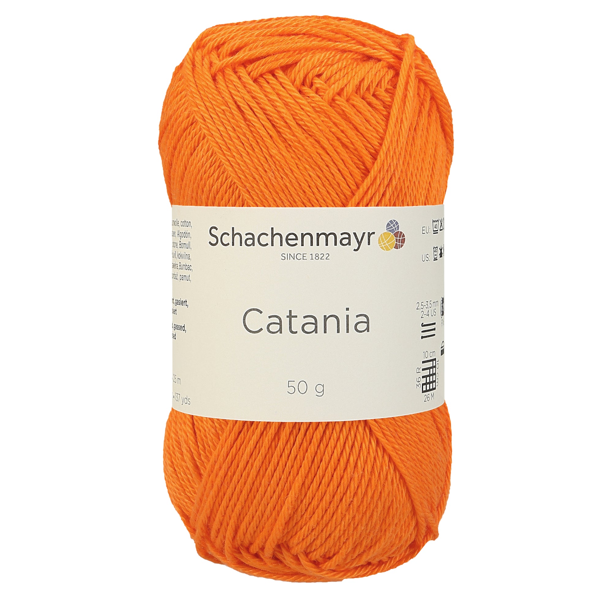 Sommergarn "Catania" in der Farbe Orange