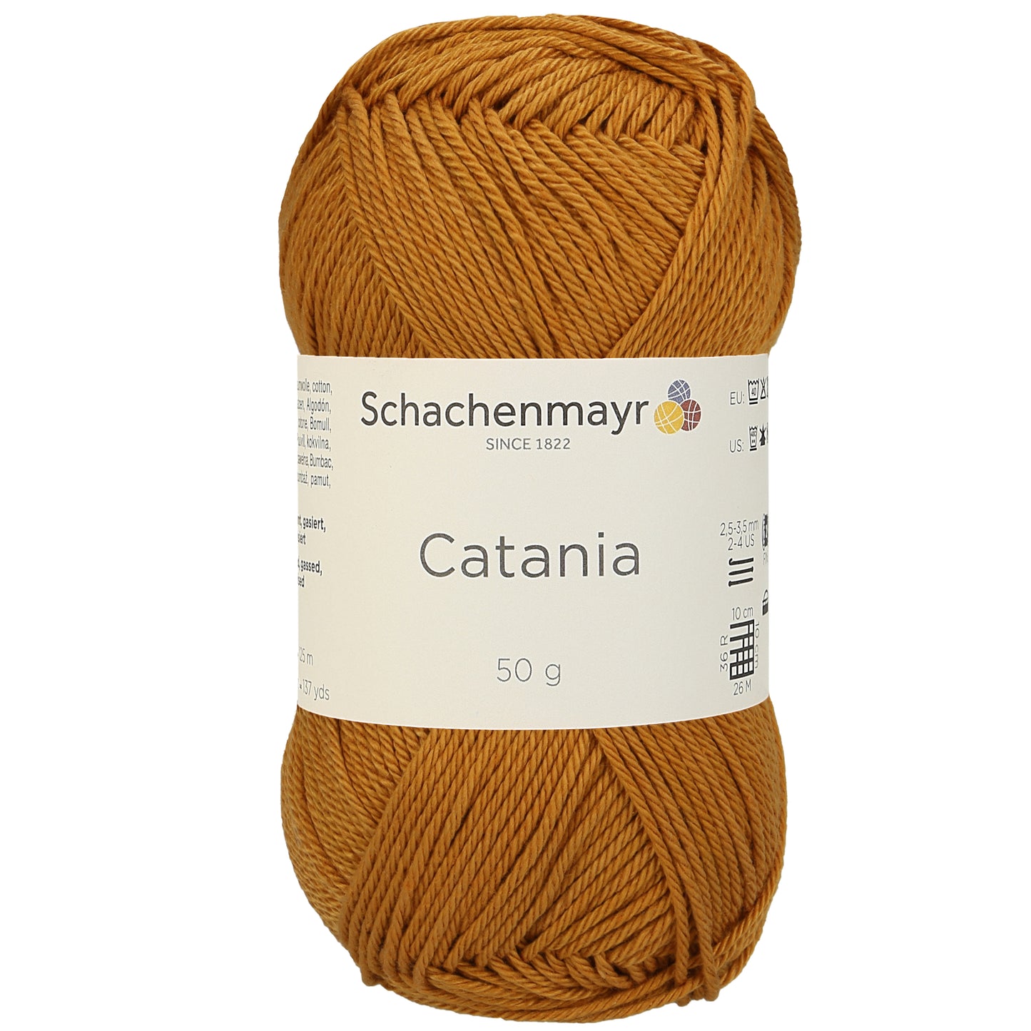 Sommergarn "Catania" in der Farbe Zimt