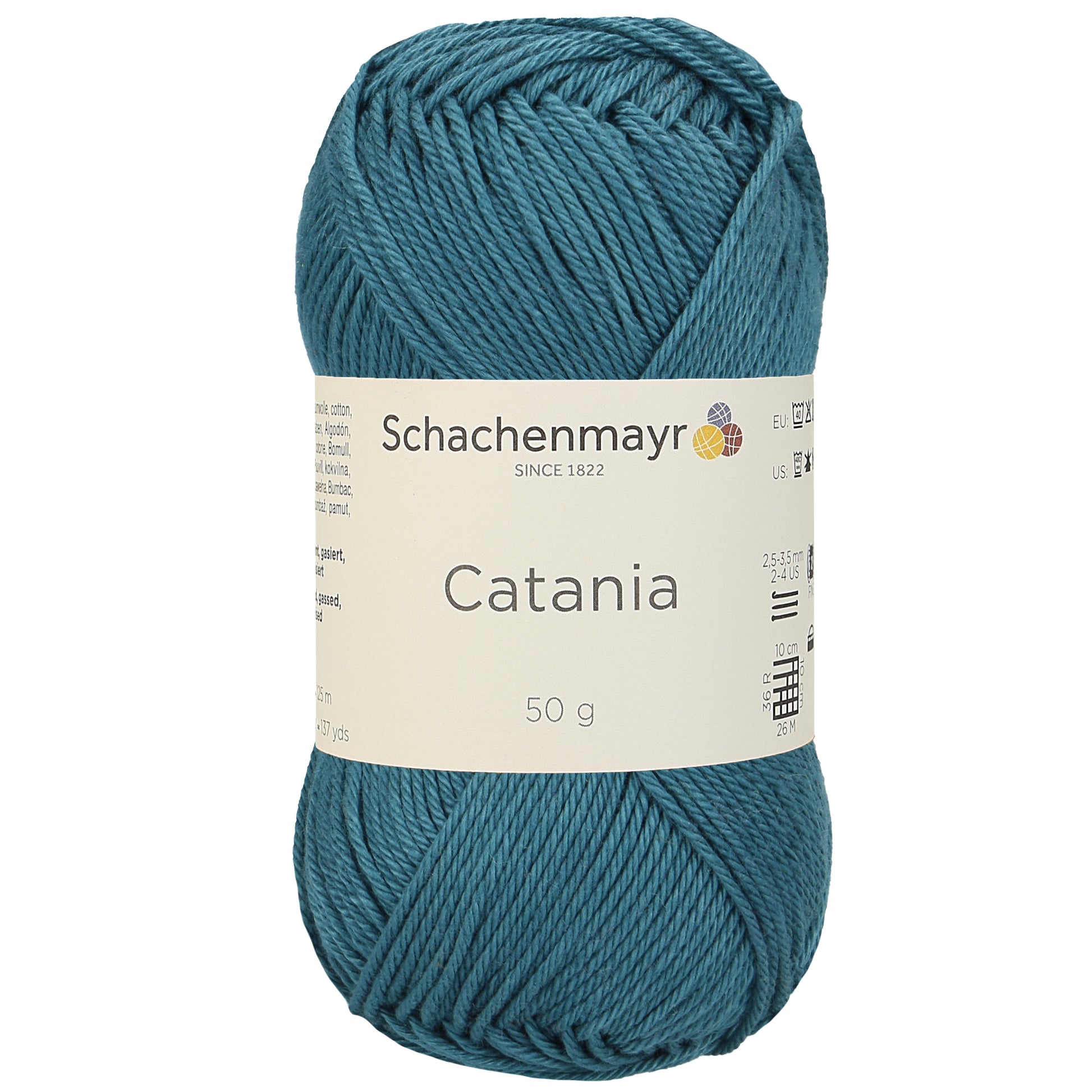 Sommergarn "Catania" in der Farbe Petrol