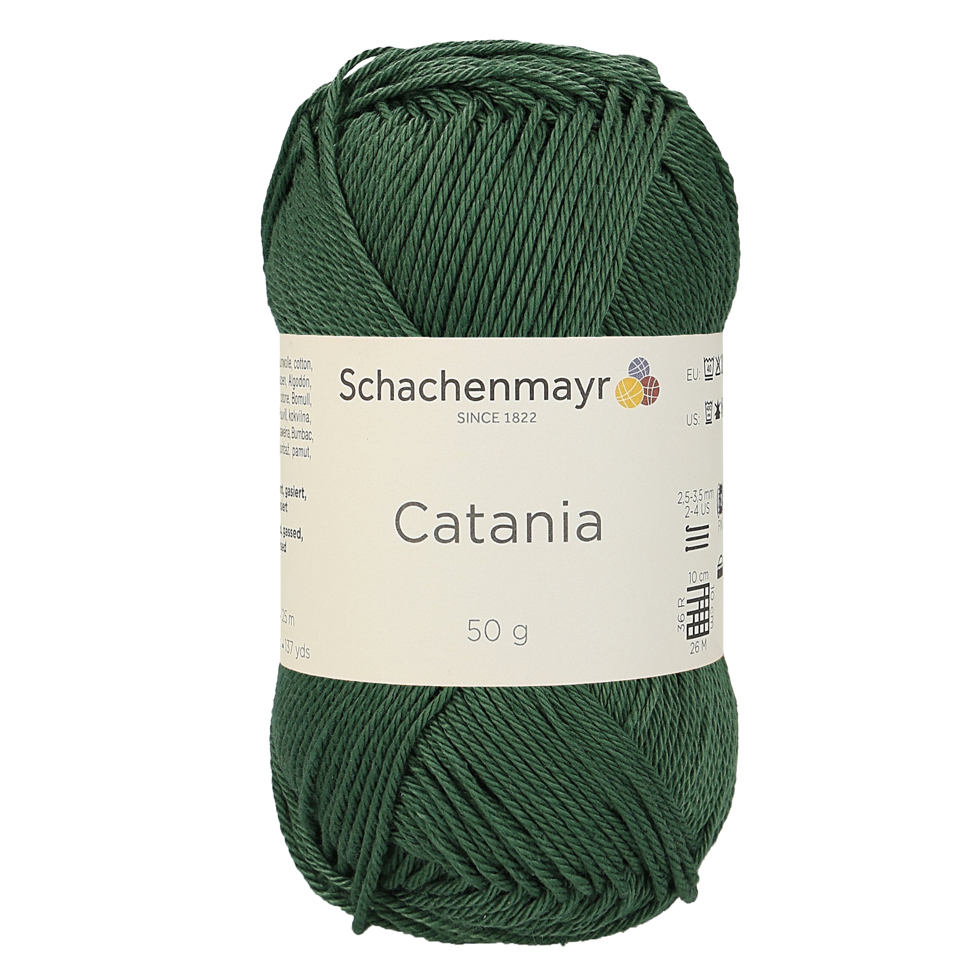 Sommergarn "Catania" in der Farbe Tannenbaum