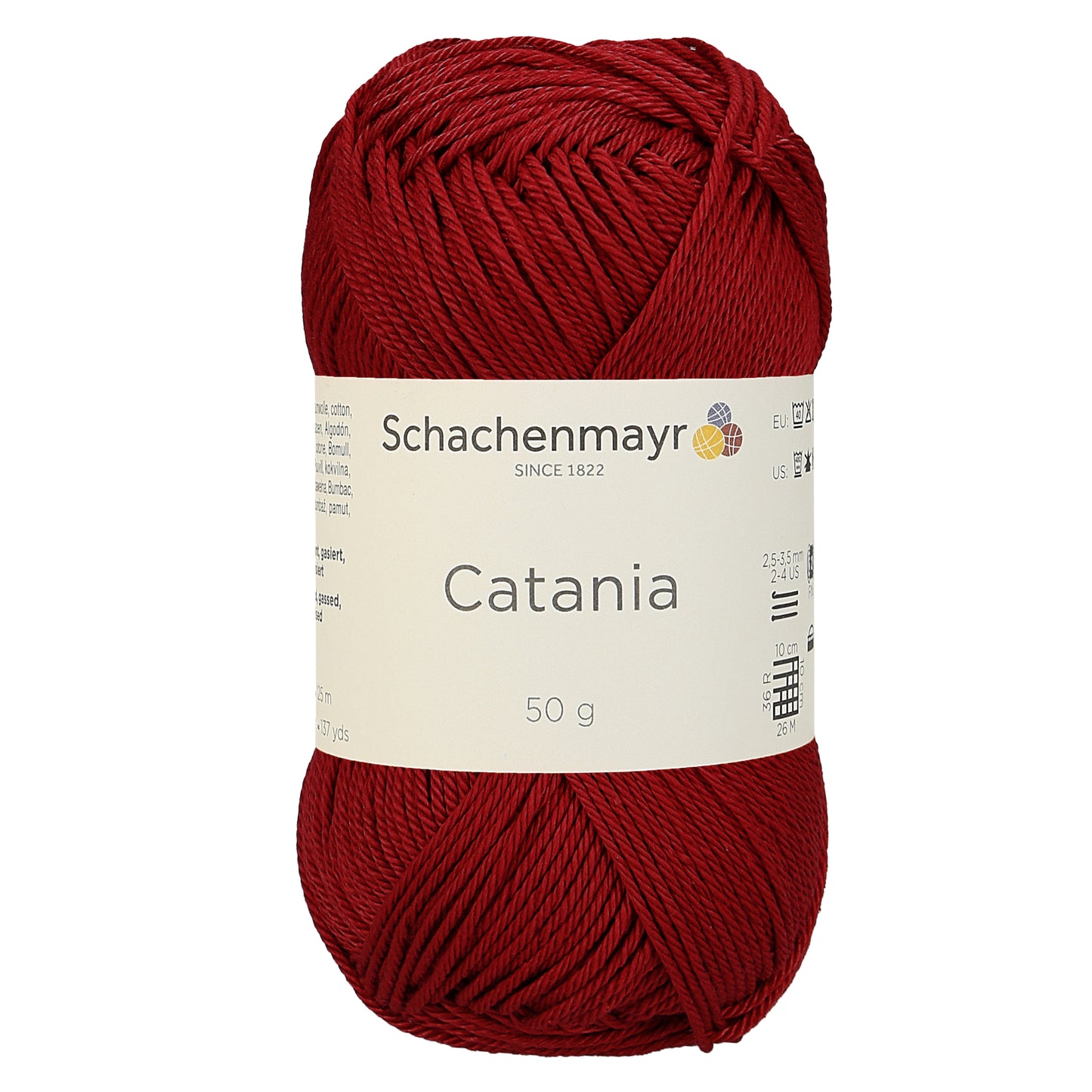 Sommergarn "Catania" in der Farbe Kirsche