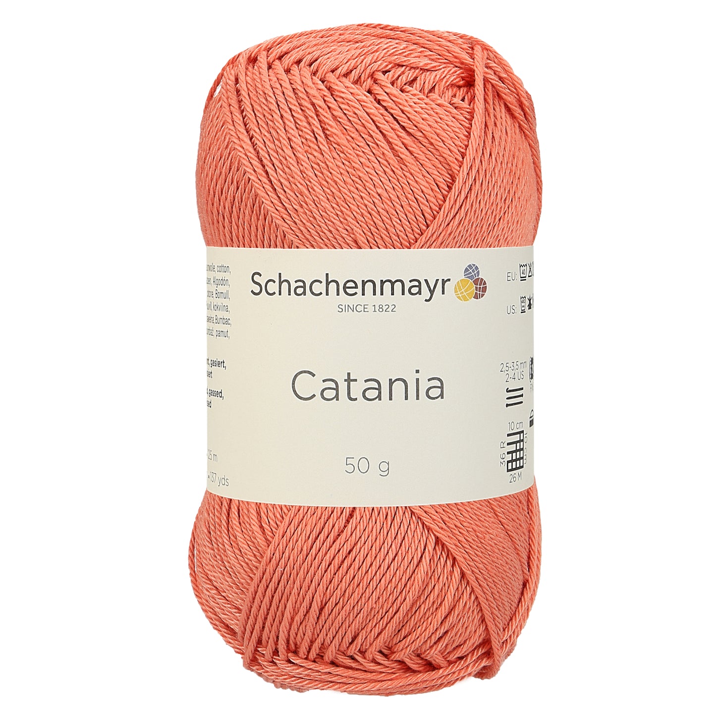 Sommergarn "Catania" in der Farbe Scampi