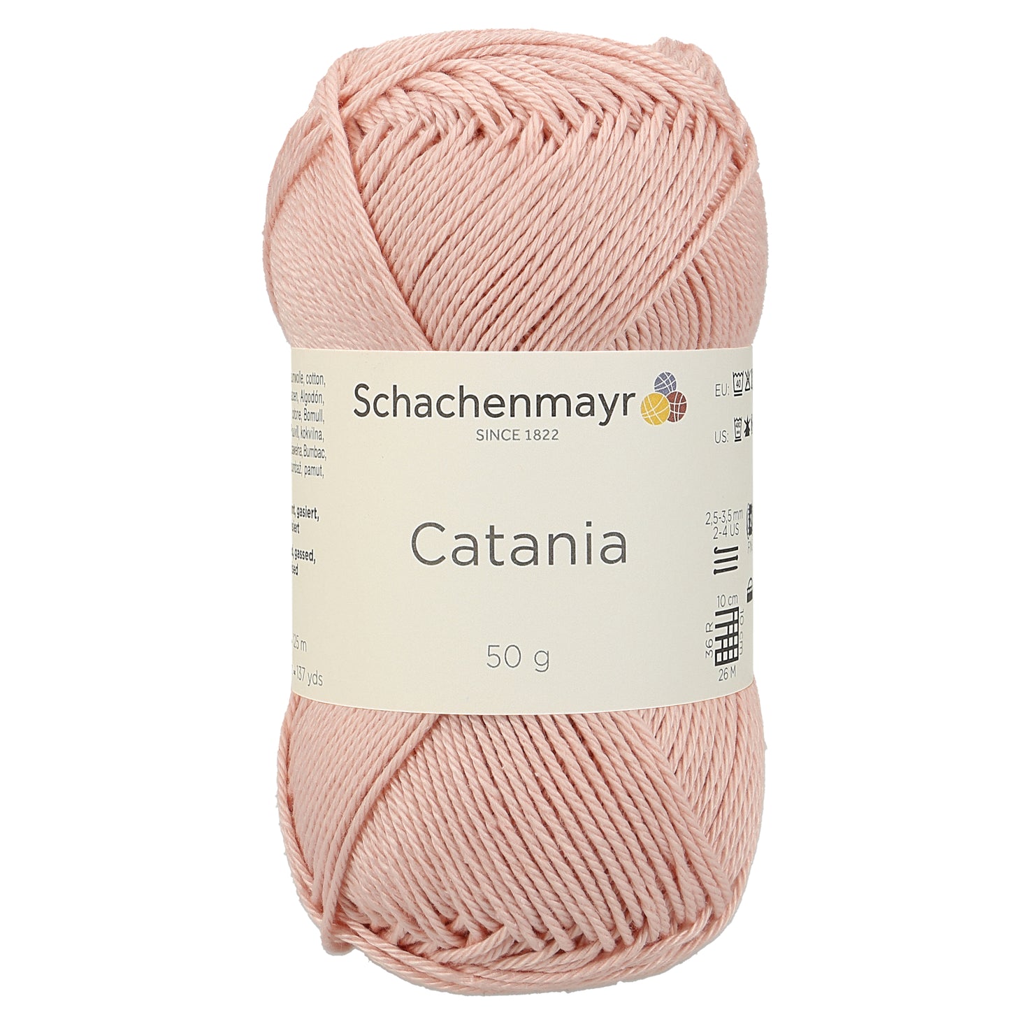 Sommergarn "Catania" in der Farbe Rosé-Gold